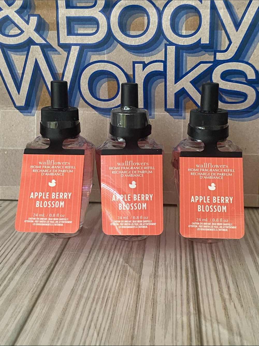 APPLE BERRY BLOSSOM Wallflower Refills X3
